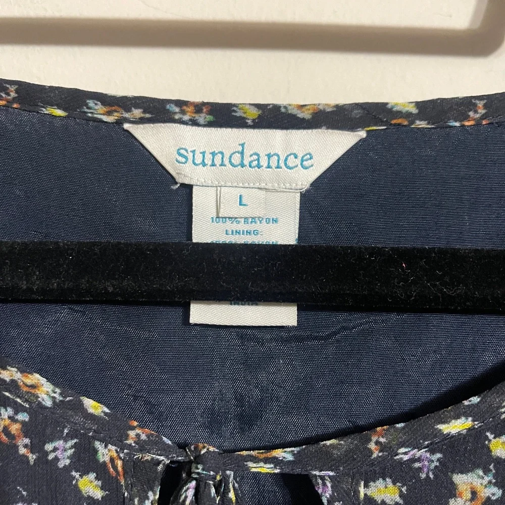 Sundance Patchwork Floral Boho Cottagecore Dress